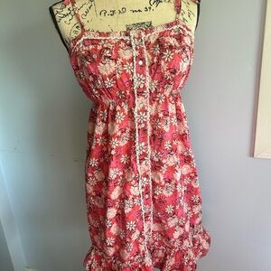 Roper‎ Pink Floral Mini Dress